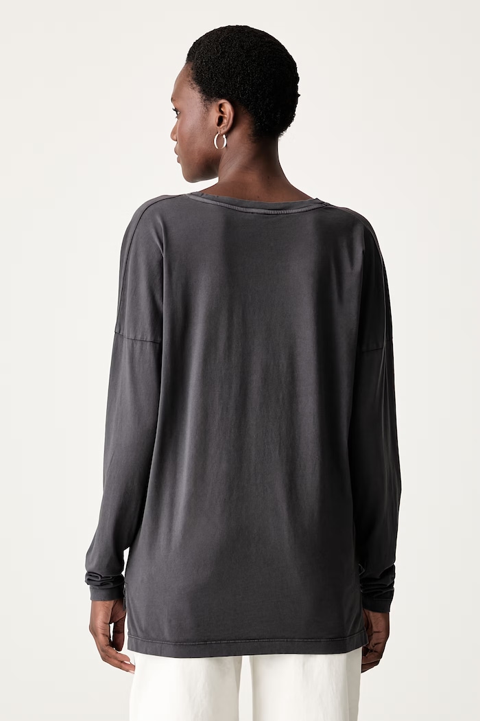 Abbigliamento Pinko a maniche lunghe da donna in cotone 107471.A3KD grigio