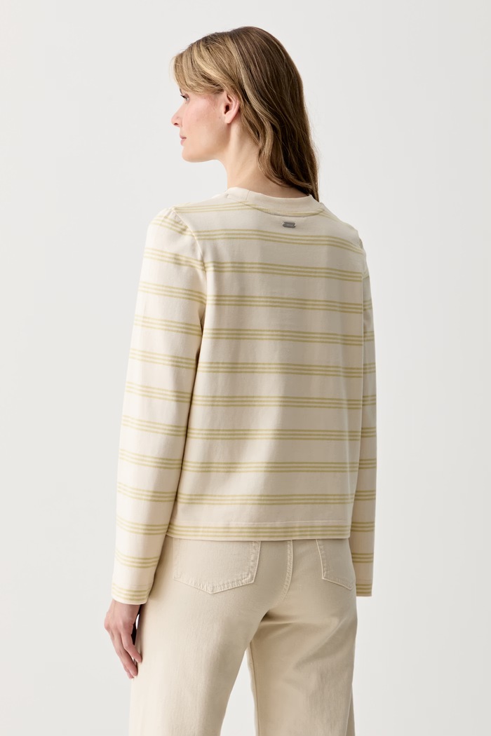 Odzież Barbour longsleeve damski bawełniany Dartmoor LML0932 beżowy