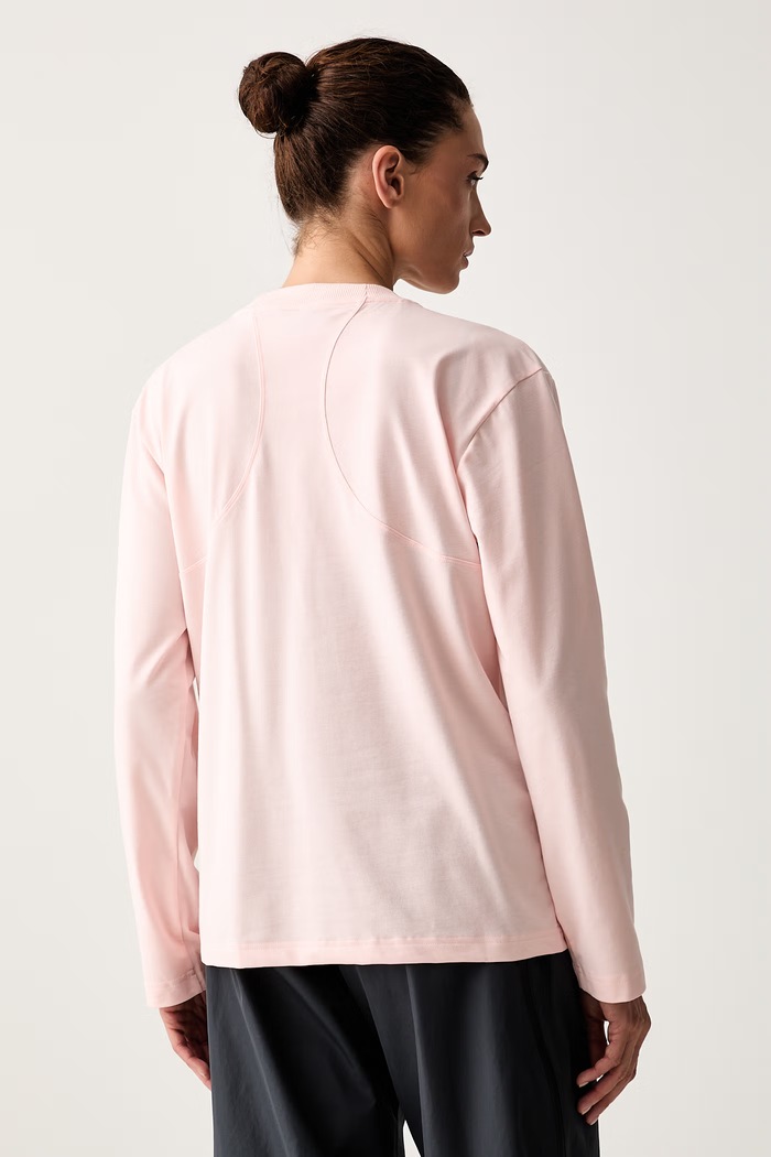 Odzież adidas by Stella McCartney longsleeve damski KR6300 różowy