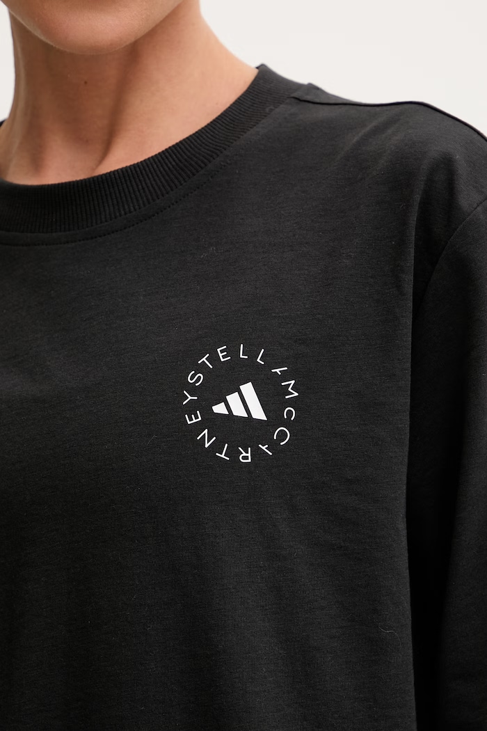 adidas by Stella McCartney majica z dolgimi rokavi ženska KF6450 črna