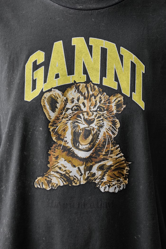 GANNI longsleeve damski bawełniany A1050233