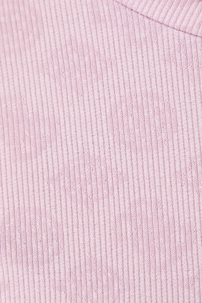 Longsleeve damski z wiskozą FAUSTA Guess różowy V6BP15.K7234