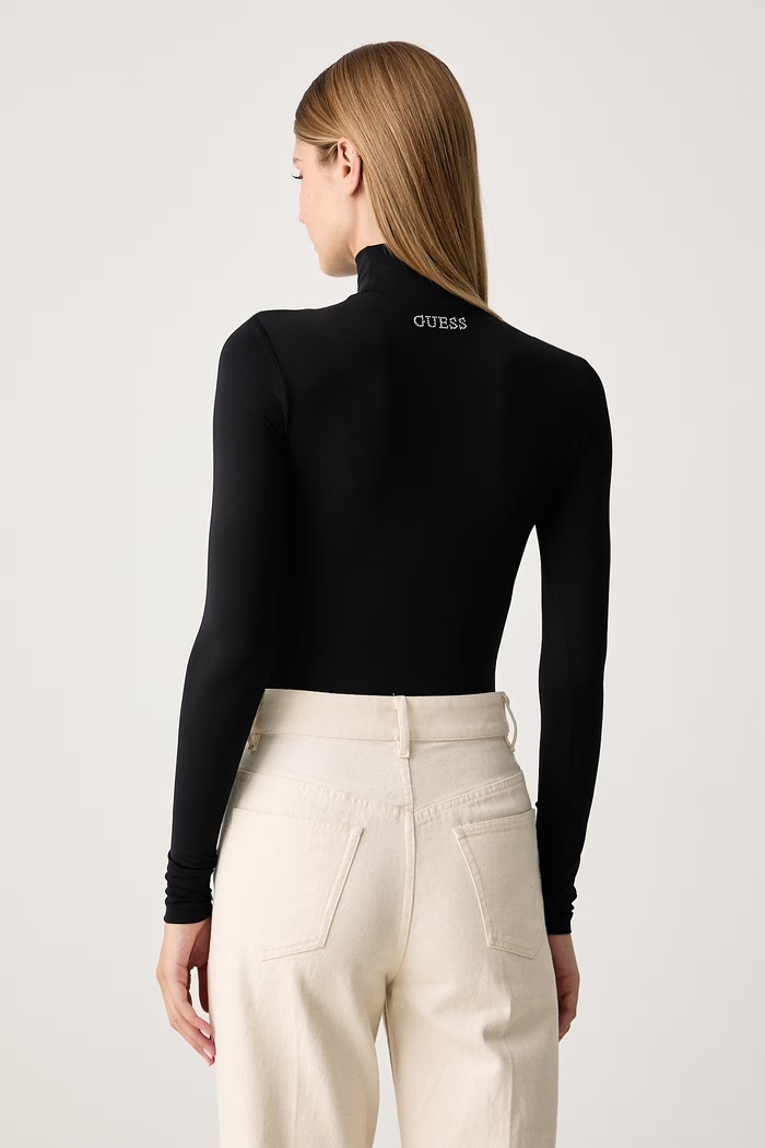Guess Κορμάκι γυναικείο LOTUS V6BP04.K6317 μαύρο AW26