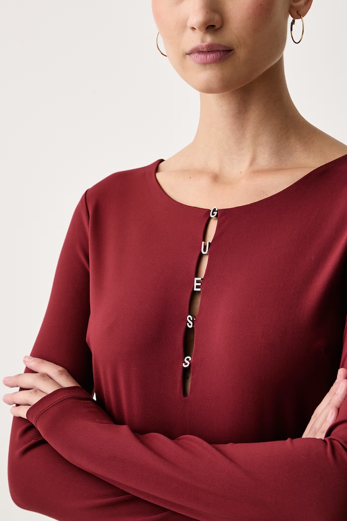 Body dámske ZANITA Guess W6BP21.K6256 červená