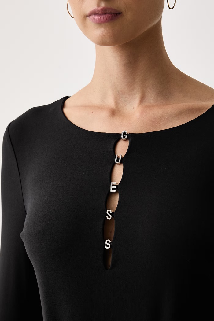 Body dámske ZANITA Guess W6BP21.K6256 čierna