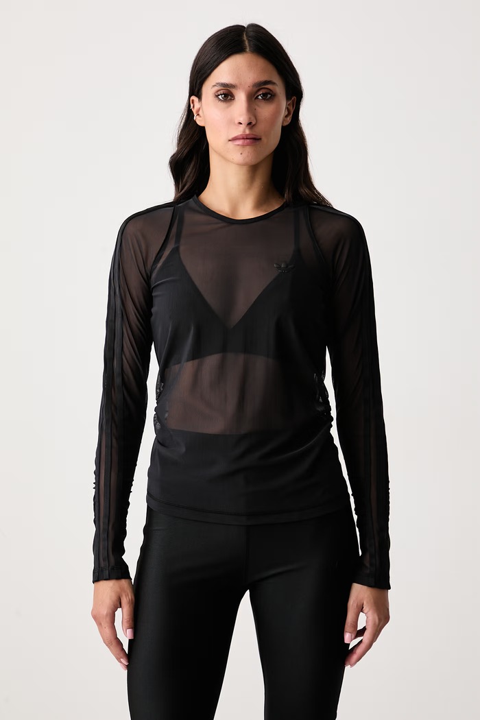 adidas Performance Longsleeve treningowy damski Originals Sport szary KT7080
