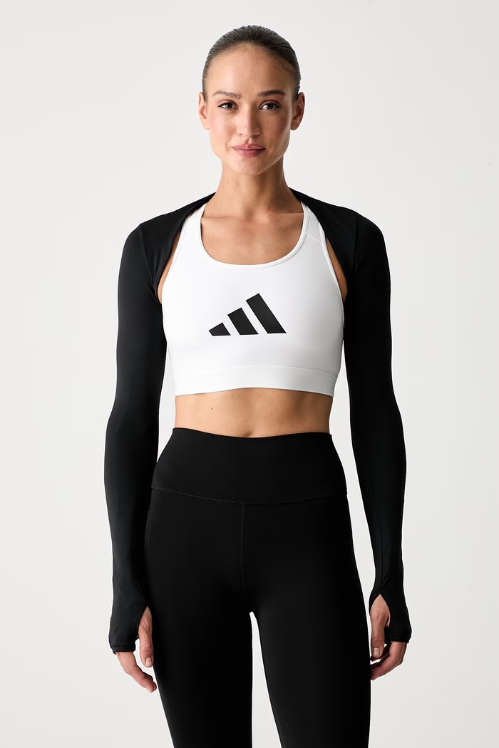 adidas Performance longsleeve treningowy damski czarny JY6378