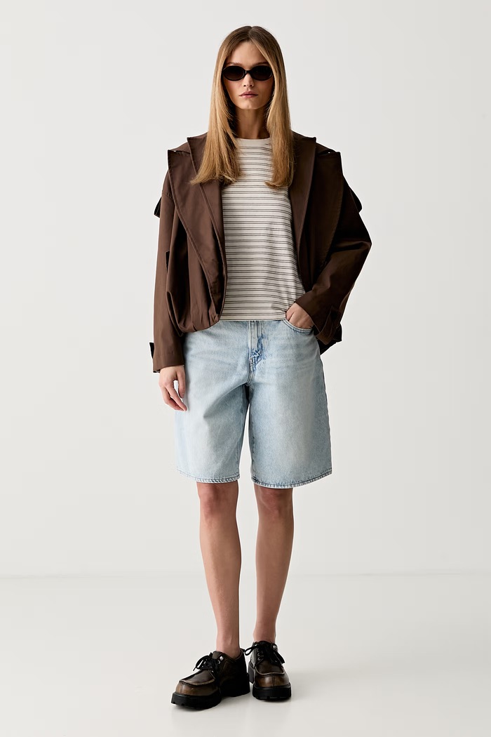 rag & bone longsleeve damski bawełniany Kelly RE7226HT3KW beżowy AW26