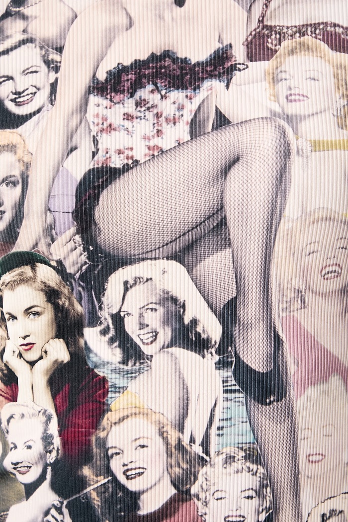 Longsleeve damski x MARILYN MONROE Guess różowy W6BP49.K7177