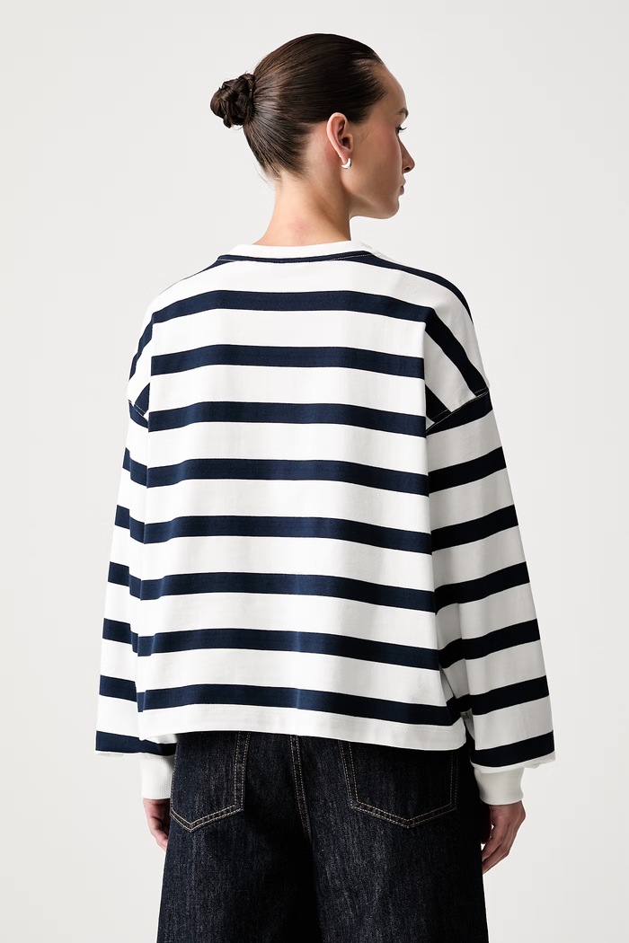 Ρούχα Tommy Hilfiger μακρυμάνικο γυναικείο βαμβακερό WW0WW50969 σκούρο μπλε