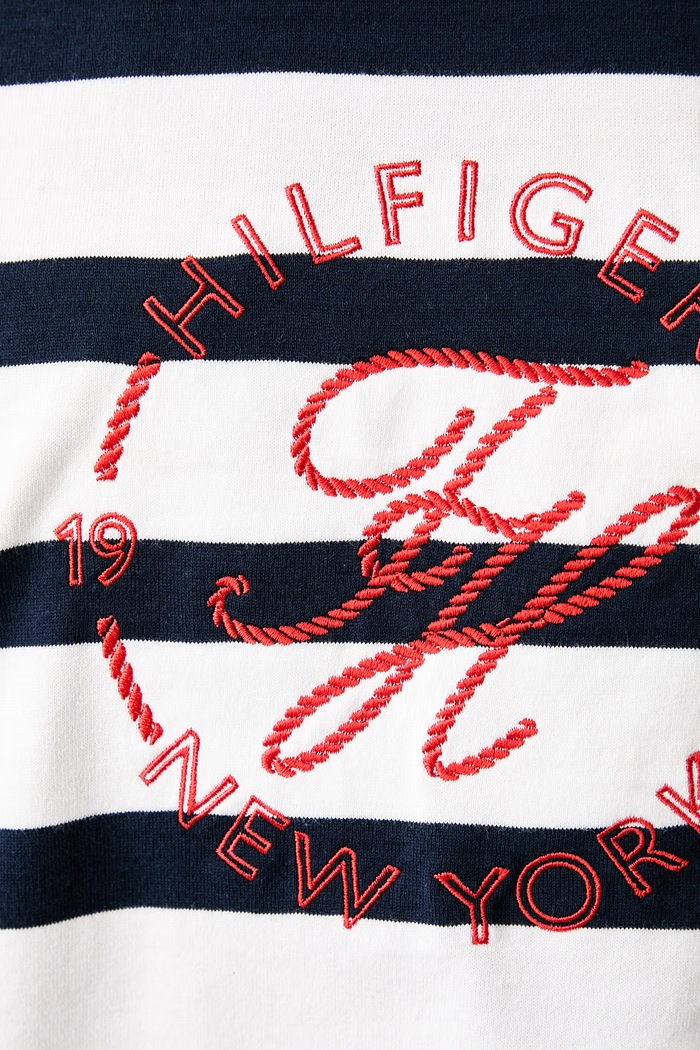 Tommy Hilfiger μακρυμάνικο γυναικείο βαμβακερό WW0WW50969 σκούρο μπλε