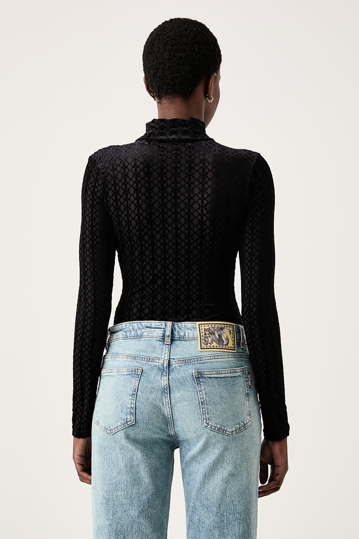 Oblečení Guess Body dámské MARGARET O6BM04.K4996 černá