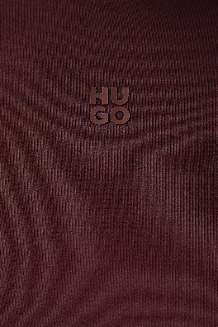 Longsleeve damski Dasiia HUGO brązowy 50545208