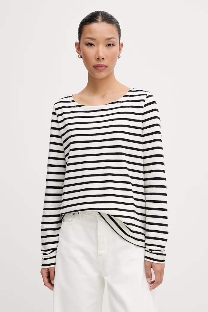 Marc O'Polo loungewear tričko dámské bavlněné béžová 5000014527