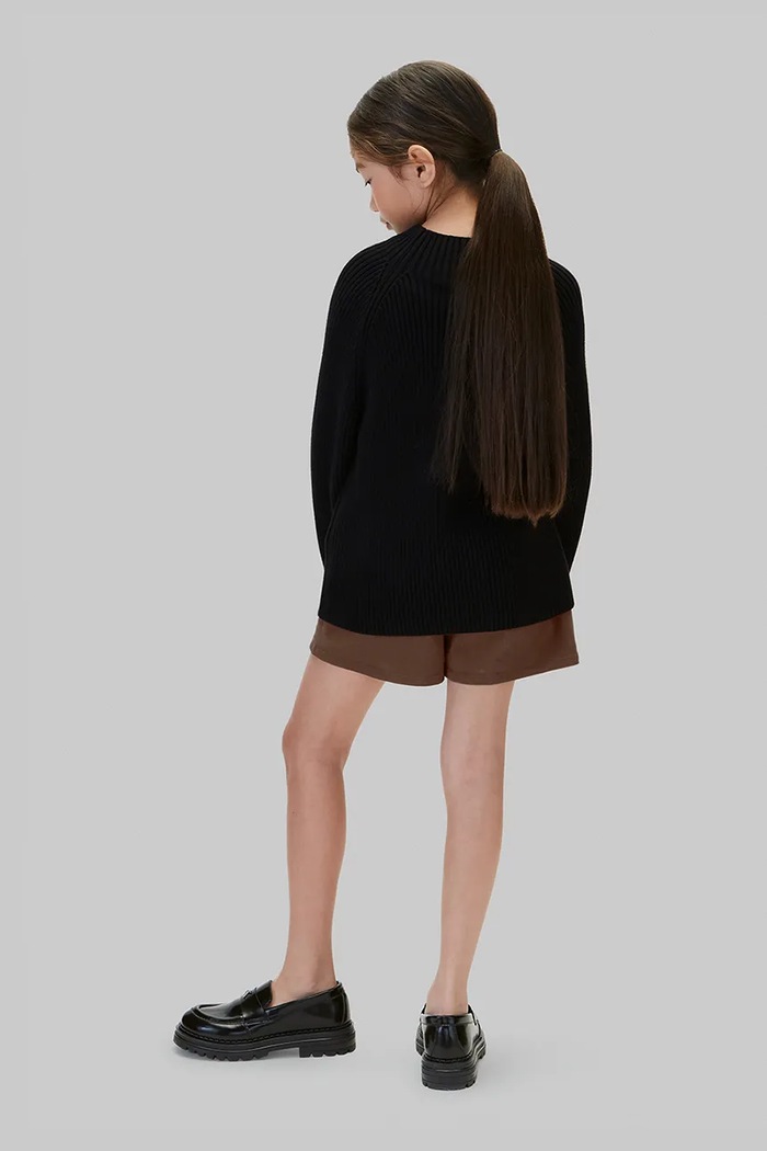 Longsleeve dziecięcy bawełniany Calvin Klein Jeans LVCKFJF12G.9BY2 czarny