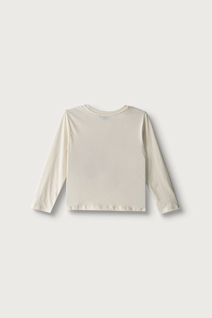 United Colors of Benetton Longsleeve pentru copii din bumbac 3I1XG10NH.P.Seasonal bej AW26