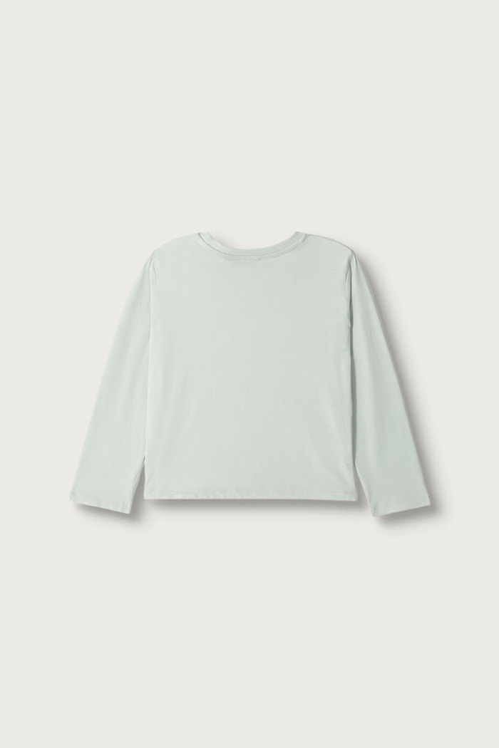 United Colors of Benetton Longsleeve pentru copii din bumbac 3I1XG10NH.P.Seasonal verde AW26