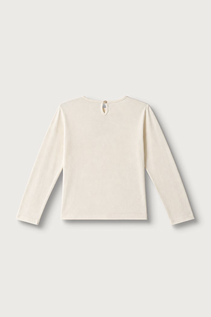 United Colors of Benetton Majica dugih rukava za djecu od pamuka 3I1XG10FK.P.Reproposal bež AW26