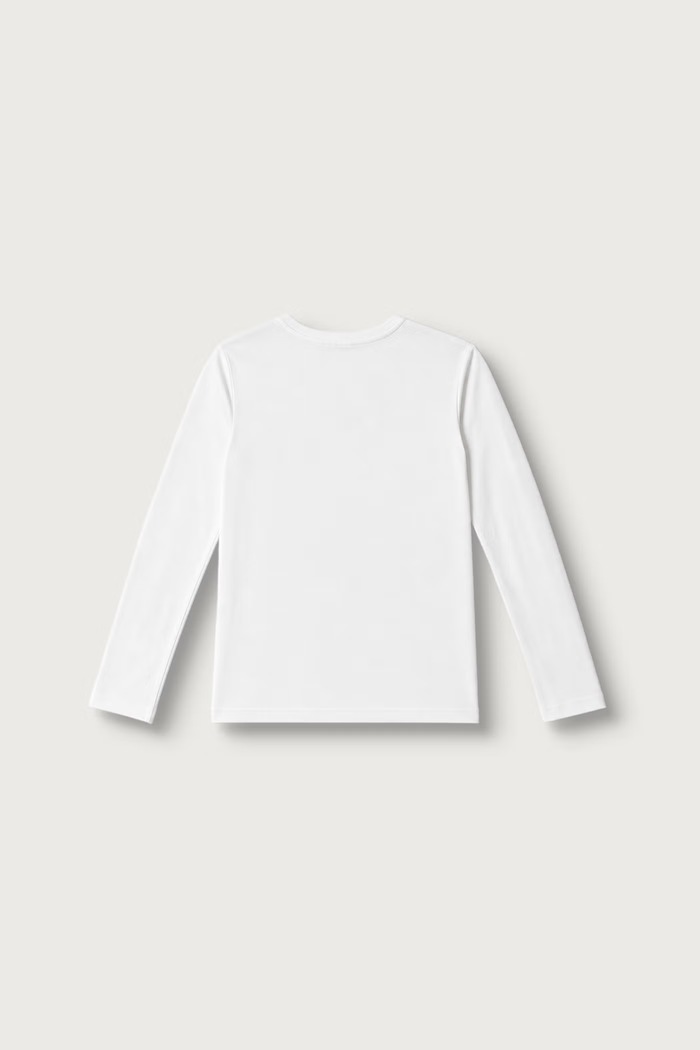 United Colors of Benetton Longsleeve dziecięcy bawełniany 3I1XC10KB.G.Reproposal biały AW26