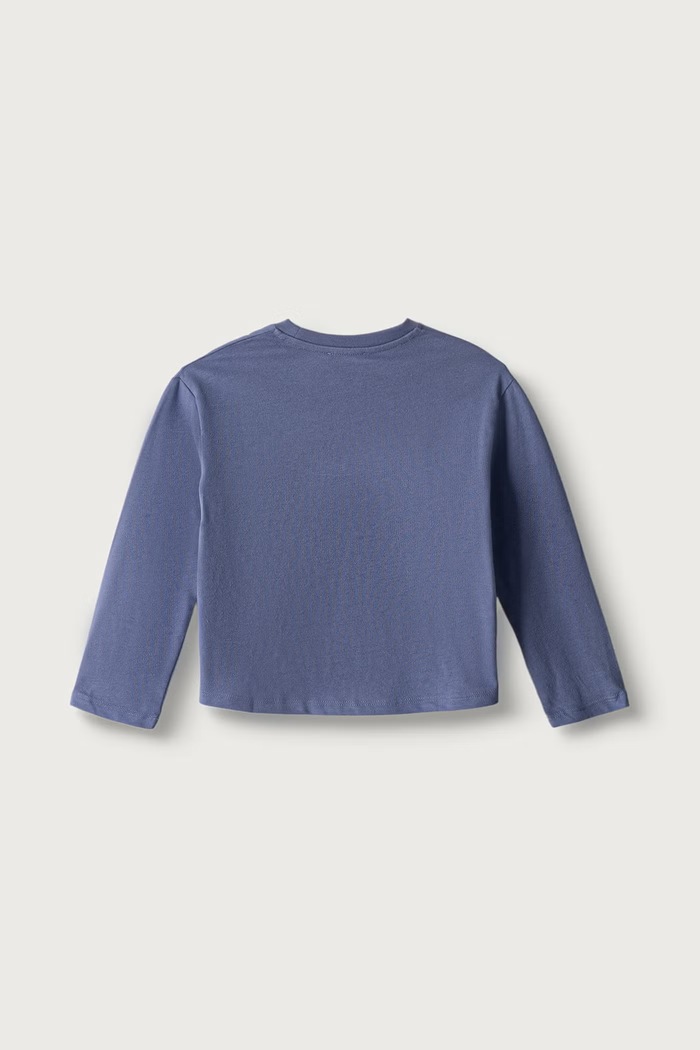 United Colors of Benetton Longsleeve dziecięcy bawełniany 3ATNG10NN.P.Seasonal fioletowy AW26