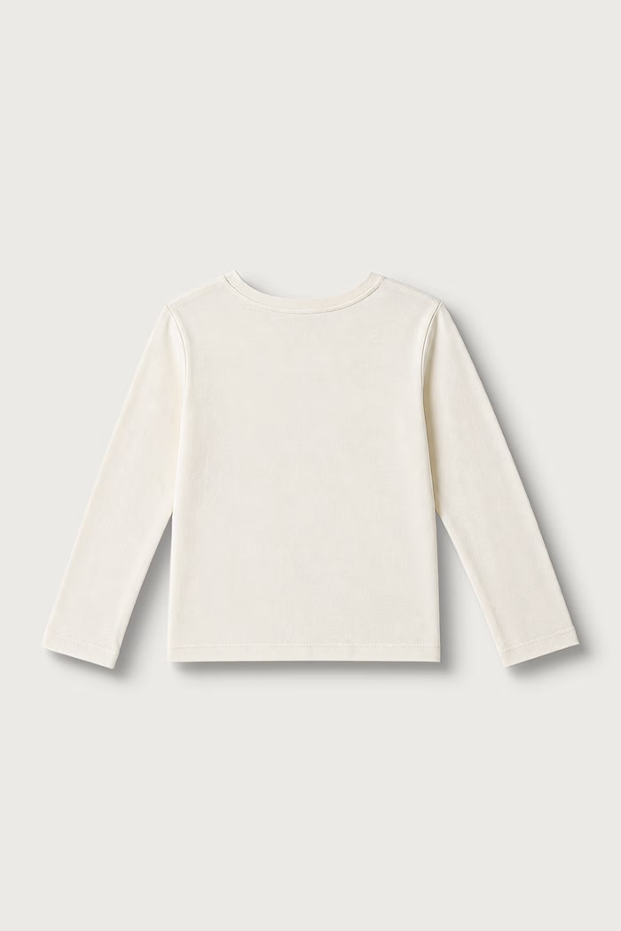 United Colors of Benetton Longsleeve dziecięcy bawełniany 3ATNG10NI.P.Seasonal beżowy AW26