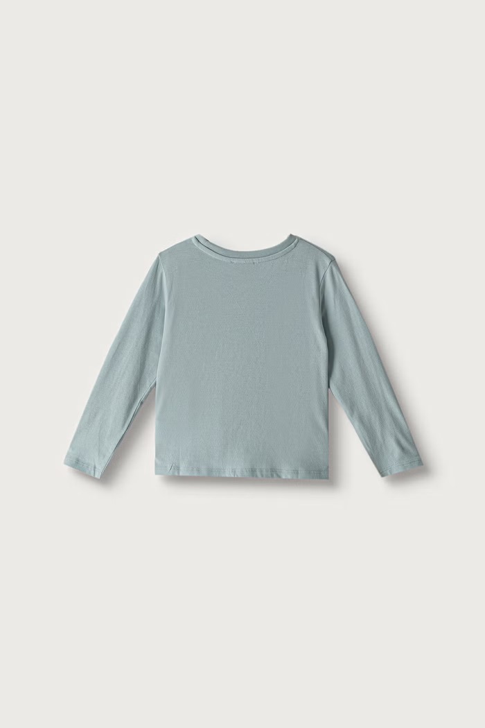 United Colors of Benetton Majica dugih rukava za djecu od pamuka 3ATNG10NI.P.Seasonal zelena AW26