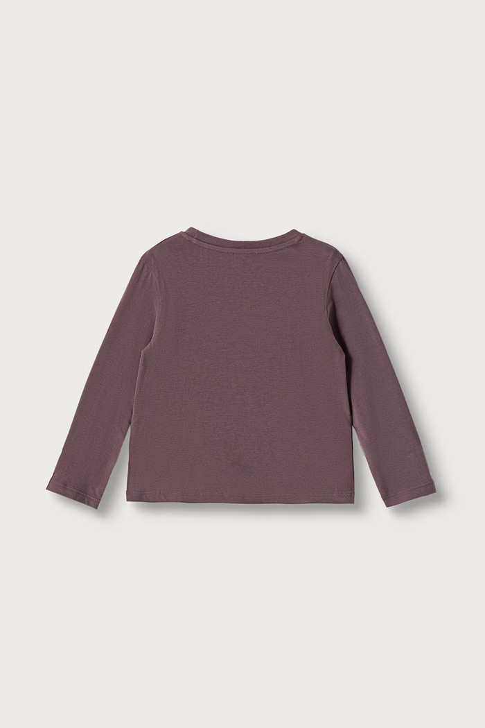 United Colors of Benetton Longsleeve dziecięcy bawełniany 3ATNG10NI.P.Seasonal fioletowy AW26