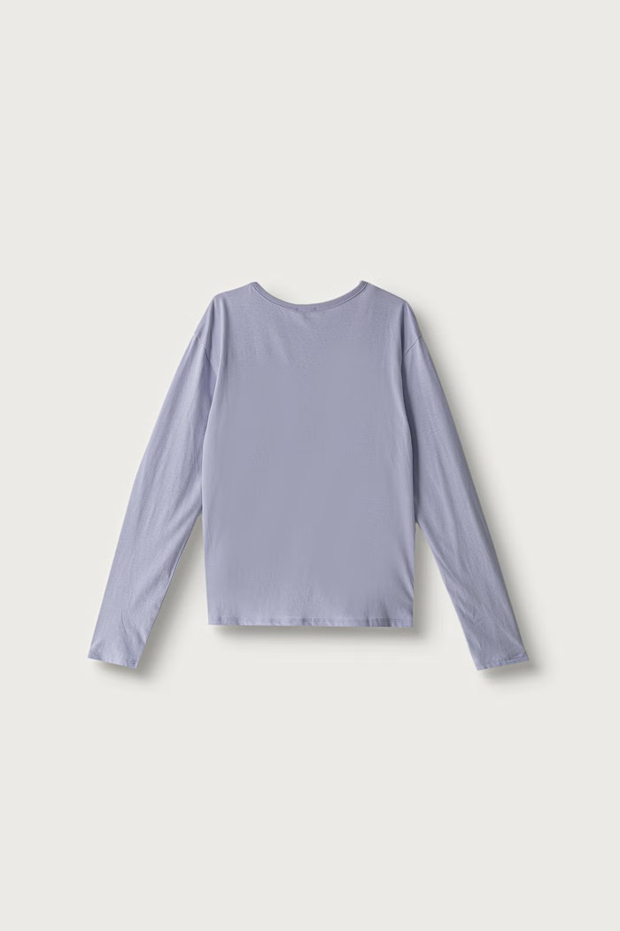 United Colors of Benetton Majica dugih rukava za djecu od pamuka 3ATNC10UA.G.Seasonal ljubičasta AW26