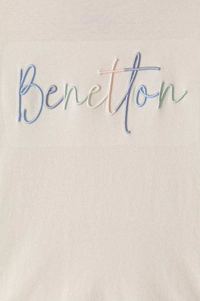 Djevojčice United Colors of Benetton Majica dugih rukava za djecu od pamuka 3ATNC10U8.G.Seasonal bež
