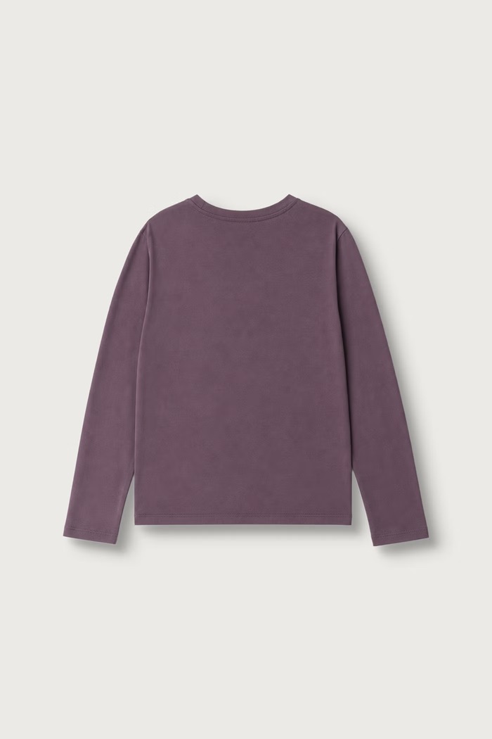 United Colors of Benetton Longsleeve dziecięcy bawełniany 3ATNC10U8.G.Seasonal fioletowy AW26