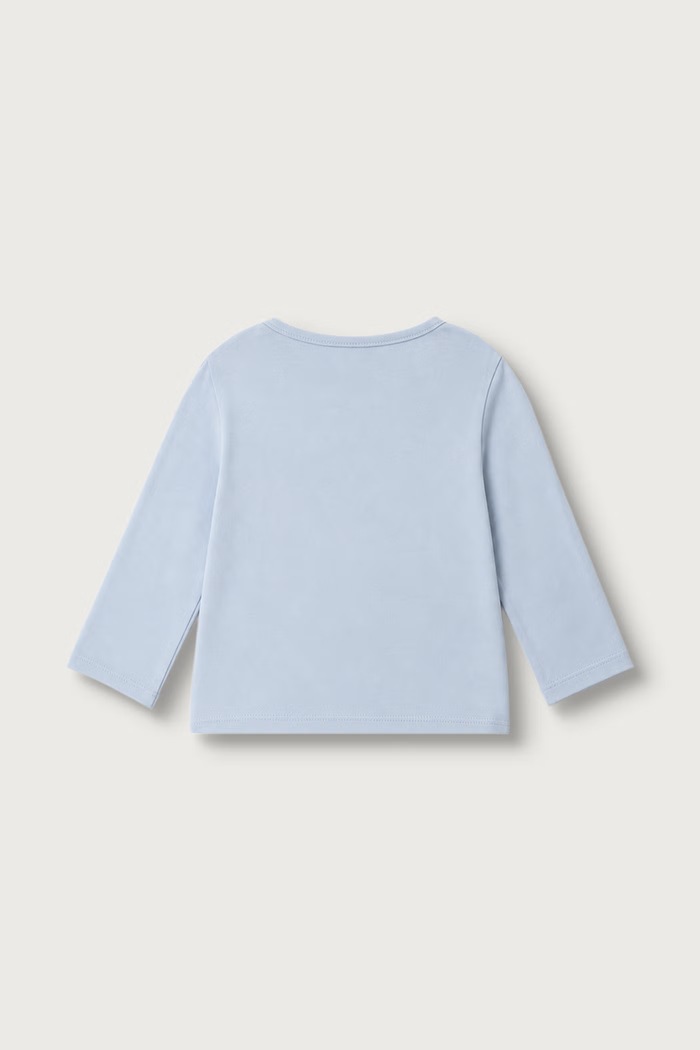 United Colors of Benetton Majica dugih rukava za djecu od pamuka 3ATNA107I.W.Seasonal plava AW26