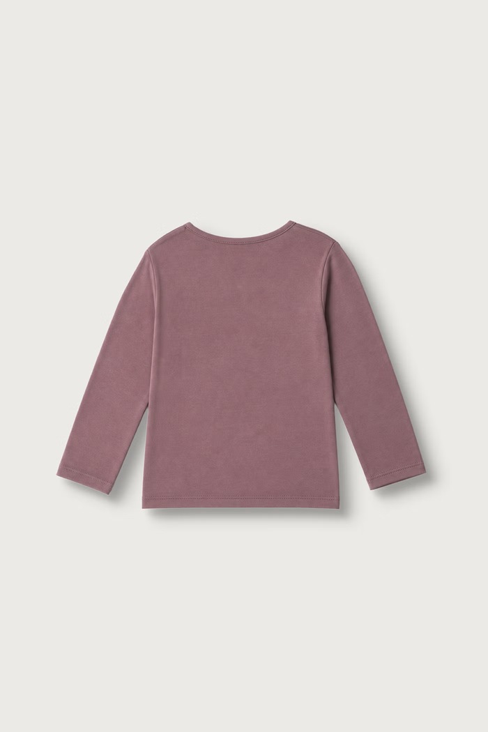 United Colors of Benetton Majica dugih rukava za djecu od pamuka 3ATNA107I.W.Seasonal ljubičasta AW26