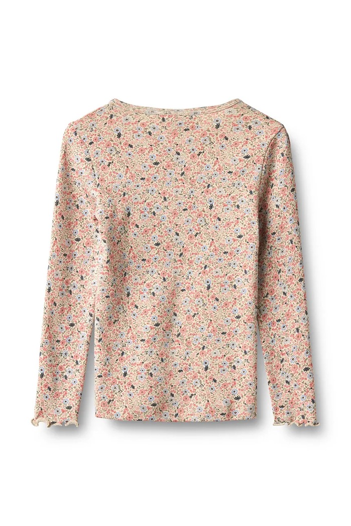 Wheat Longsleeve dziecięcy bawełniany 0193.121.GOTS beżowy AW26