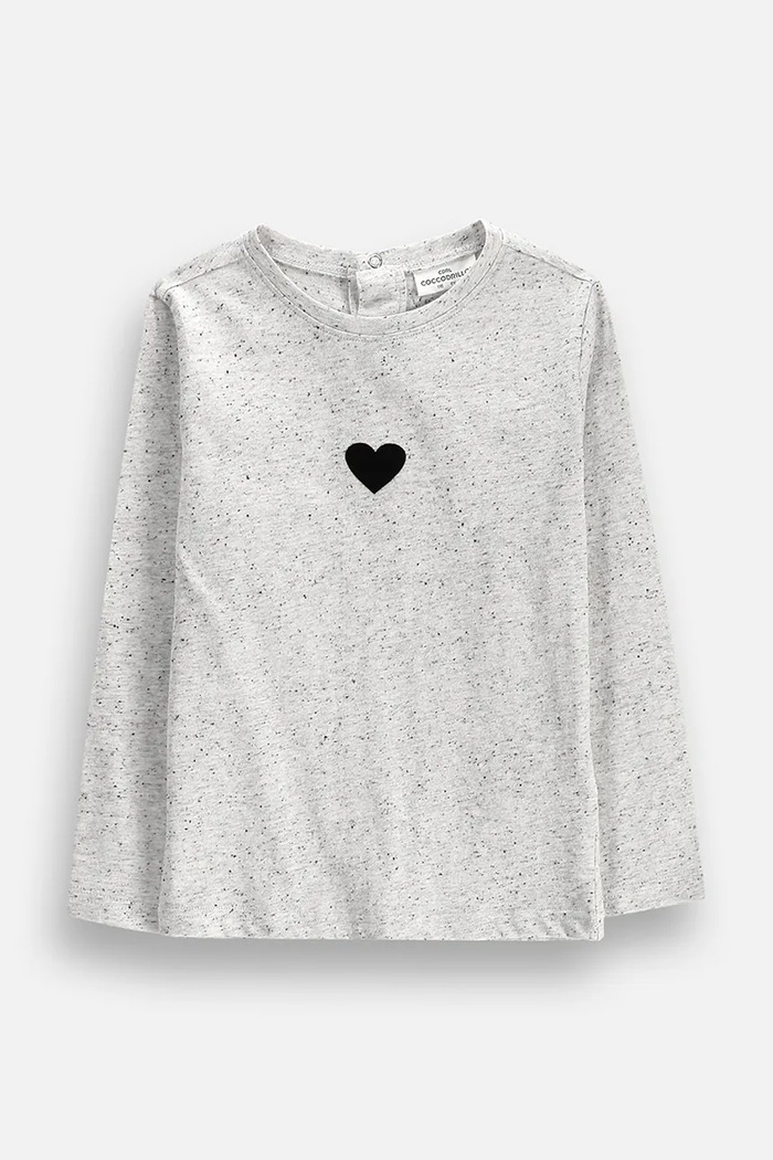 Coccodrillo Longsleeve dziecięcy z bawełną beżowy ZC6143103TGK