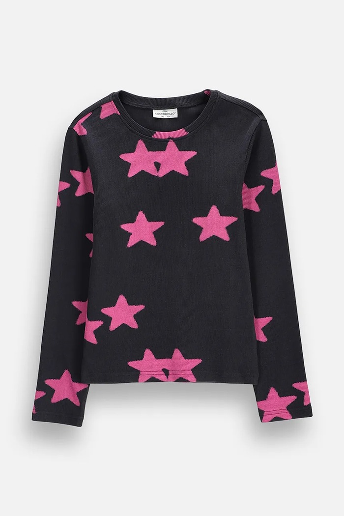 Coccodrillo T-shirt dziecięcy bawełniany ZC6143103HGJ szary AW26