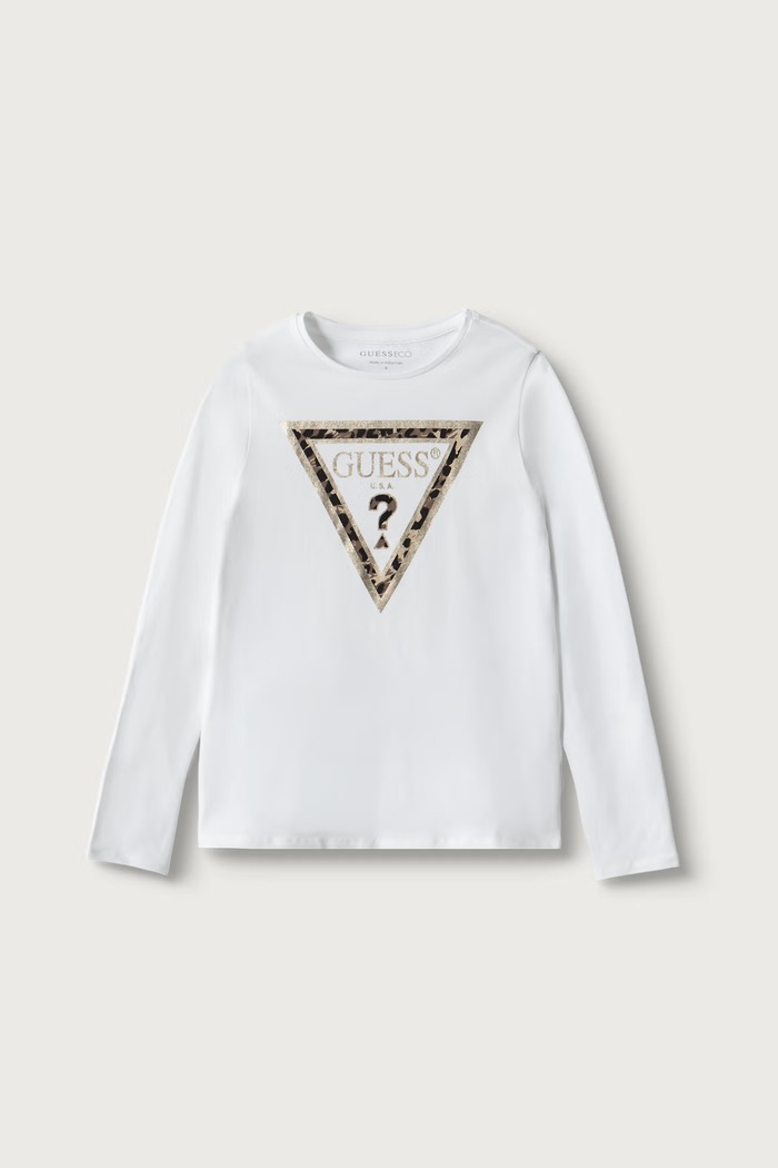 Guess Лонгслив для детей из хлопка белый J6BI02.K5771.9BY2
