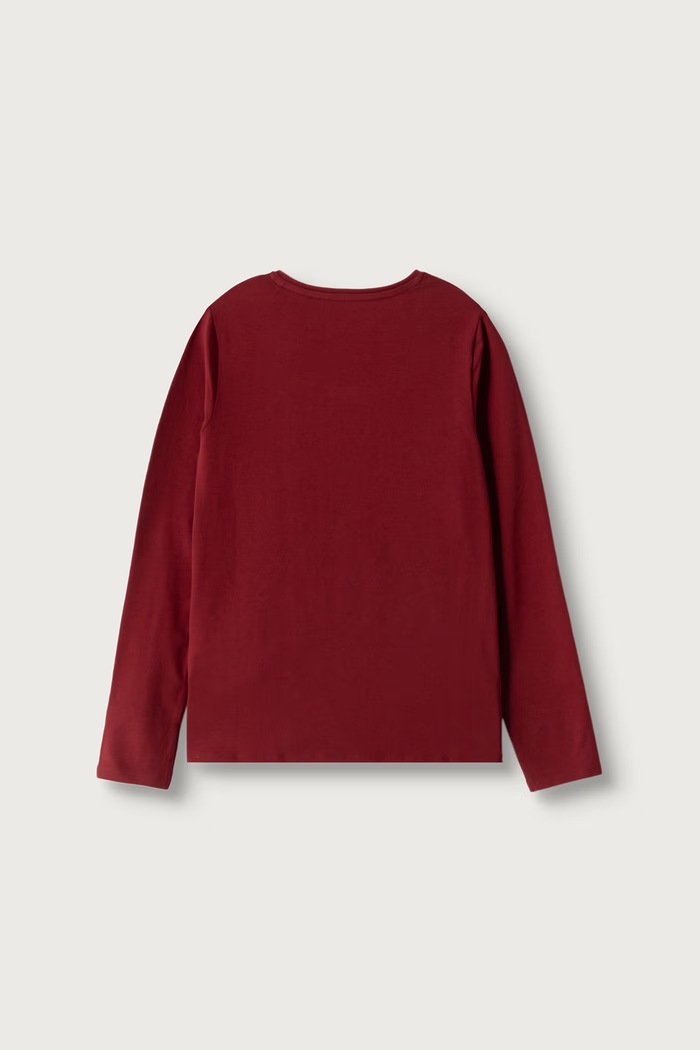 Guess Лонгслив для детей из хлопка J6BI02.K5771.9BY2 бордо AW26