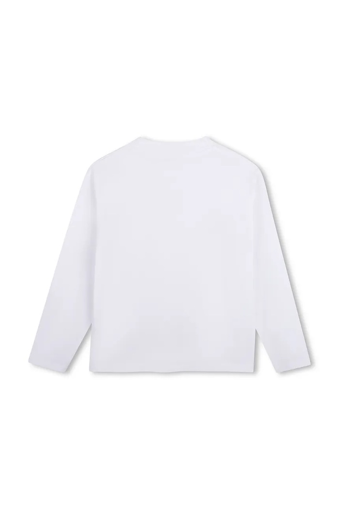 MARC JACOBS Maglietta a maniche lunghe per bambini in cotone W60997.114.150 bianco AW26