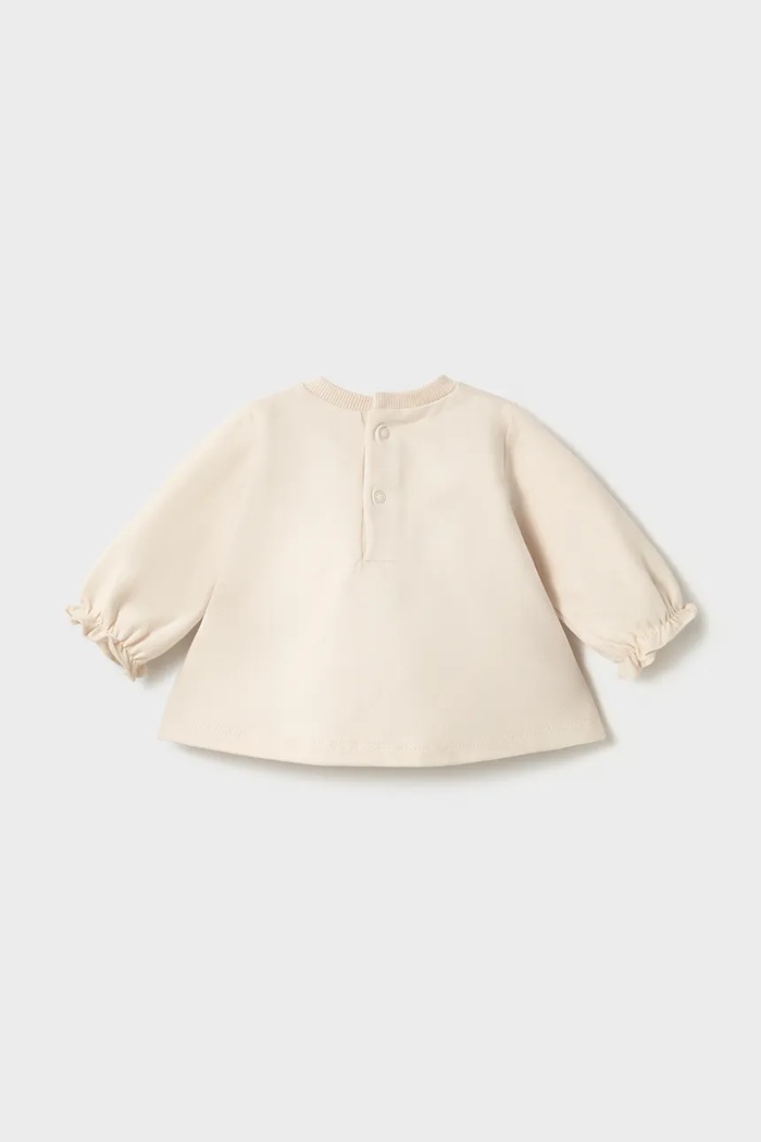 Момиче Mayoral Newborn блуза с дълги ръкави за бебе с памук 2 броя 2083.2S.Newborn.9BY2 розов