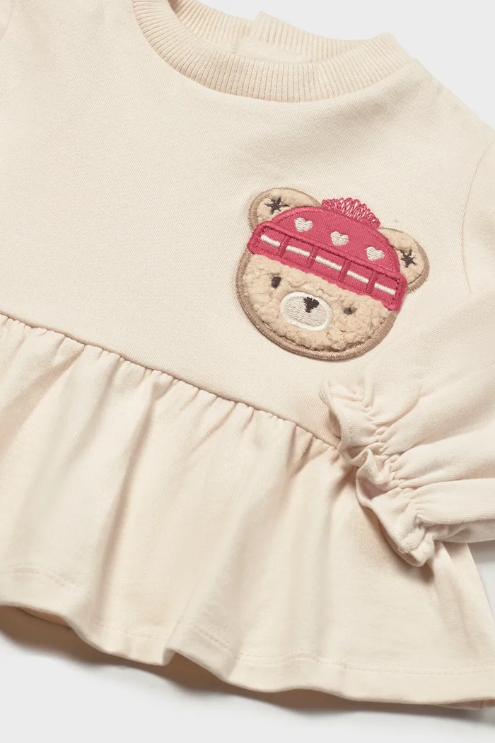 Mayoral Newborn блуза с дълги ръкави за бебе с памук 2 броя розов 2083.2S.Newborn.9BY2