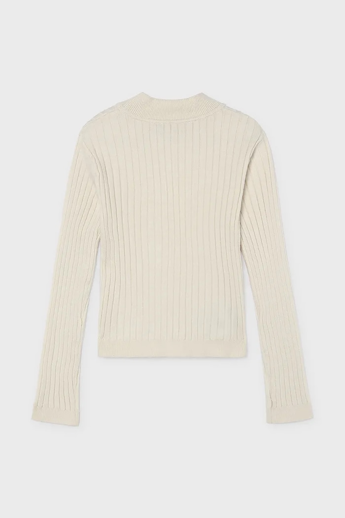 Mayoral лонгслив для детей с вискозой 7056.8E.Junior.9BY2 бежевый AW26