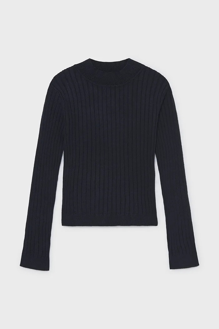 Mayoral longsleeve dziecięcy z wiskozą granatowy 7056.8E.Junior.9BY2