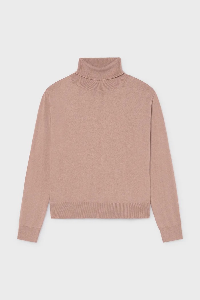 Mayoral Longsleeve dziecięcy z bawełną różowy 345.8G.Junior.9BY2