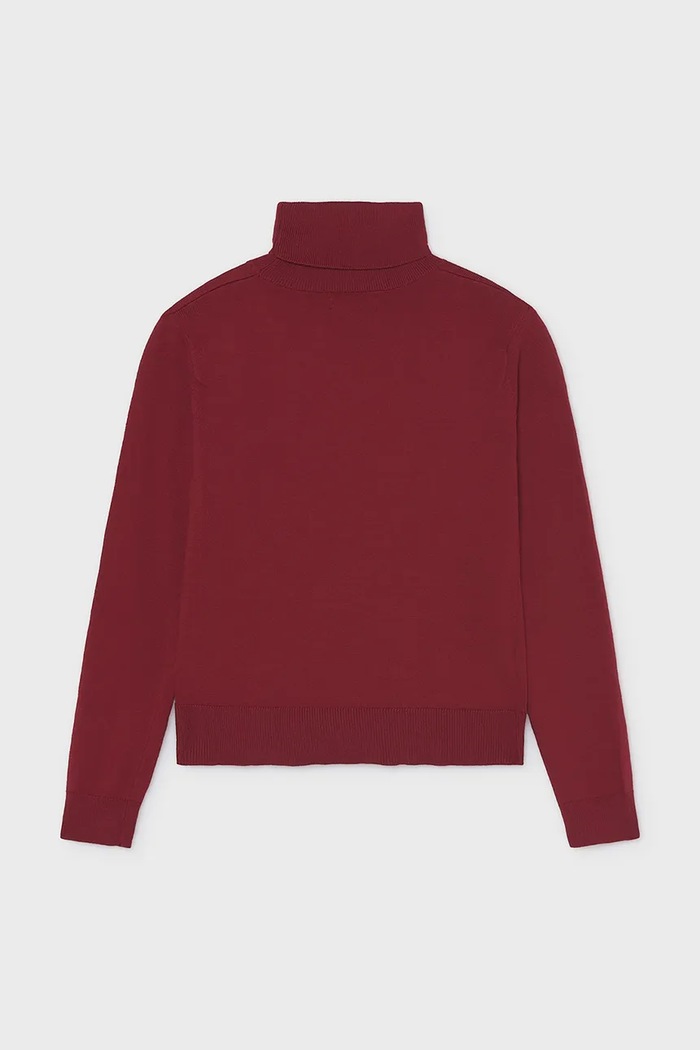 Mayoral блуза с дълги ръкави за деца с памук 345.8G.Junior.9BY2 червен AW26
