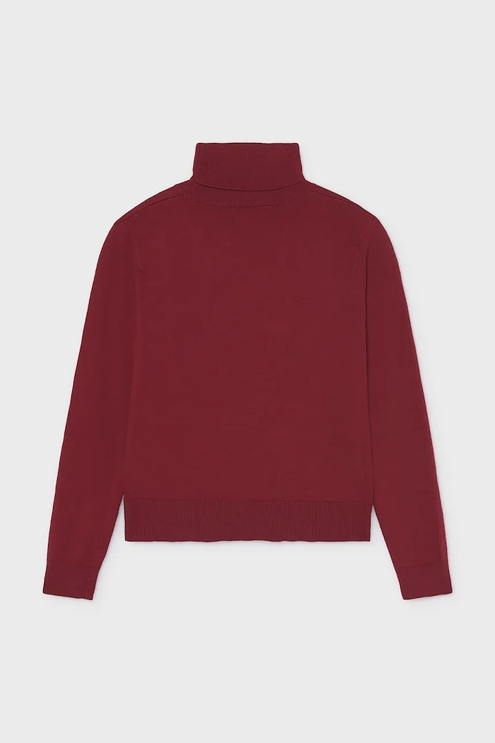 Mayoral блуза с дълги ръкави за деца с памук 345.8G.Junior.9BY2 червен AW26