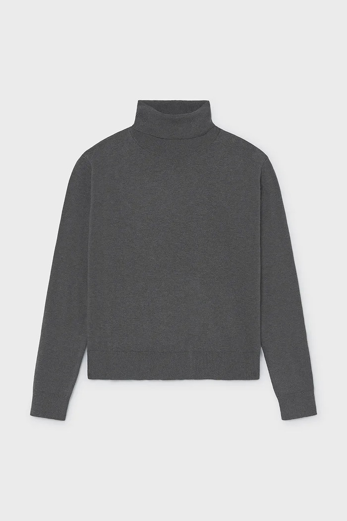 Mayoral longsleeve dziecięcy z bawełną szary 345.8G.Junior.9BY2