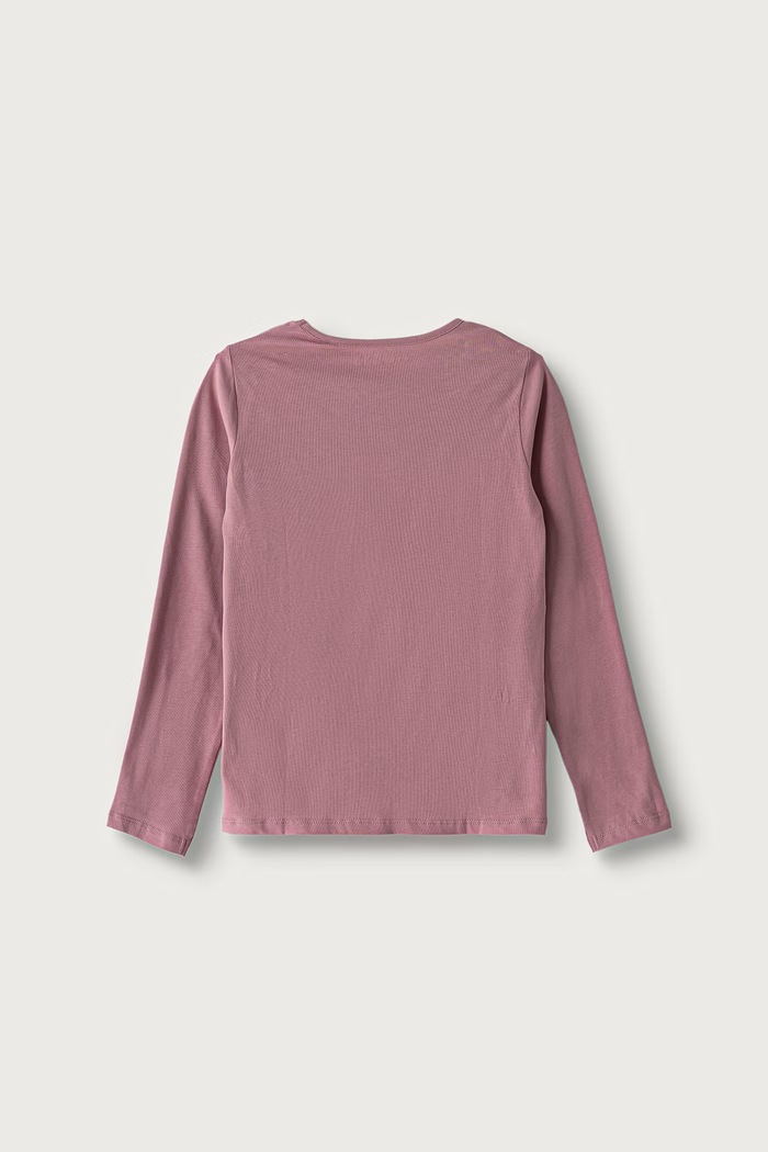 Guess Tričko s dlhým rukávom detské bavlnené s elastanom K6YI24.K3732.9BY2 ružová AW26