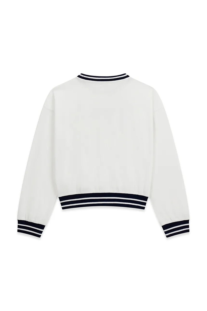 Guess bluza dziecięca bawełniana J6YI30.K3765.9BY2 biały AW26