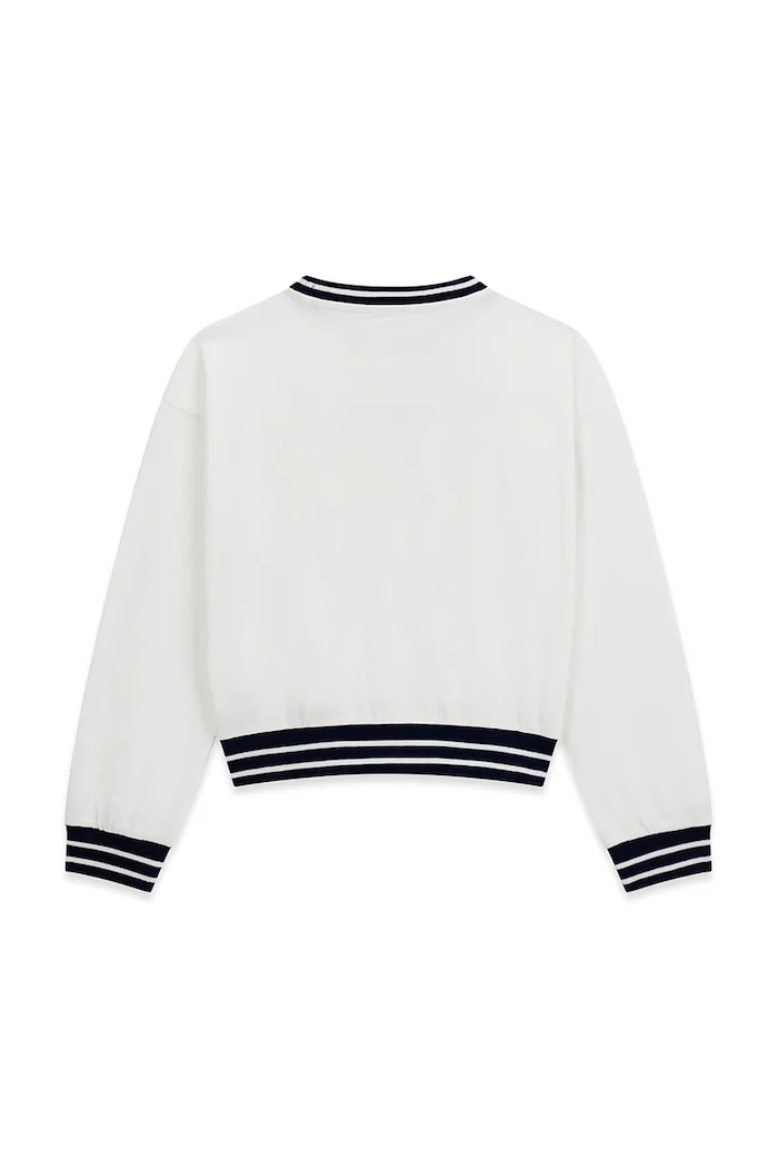 Guess bluza dziecięca bawełniana J6YI30.K3765.9BY2 biały AW26