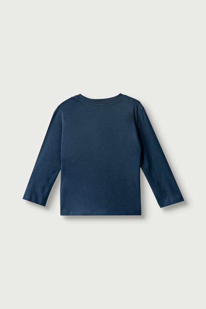 United Colors of Benetton Longsleeve damski bawełniany 3ATNG10NK.P.Seasonal granatowy AW26